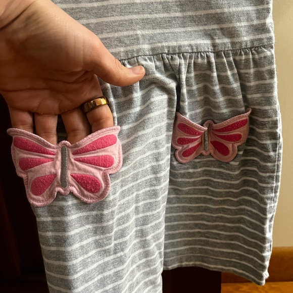 Kids' Watermelon and Striped Dress Set 5T - Picture 6 of 8